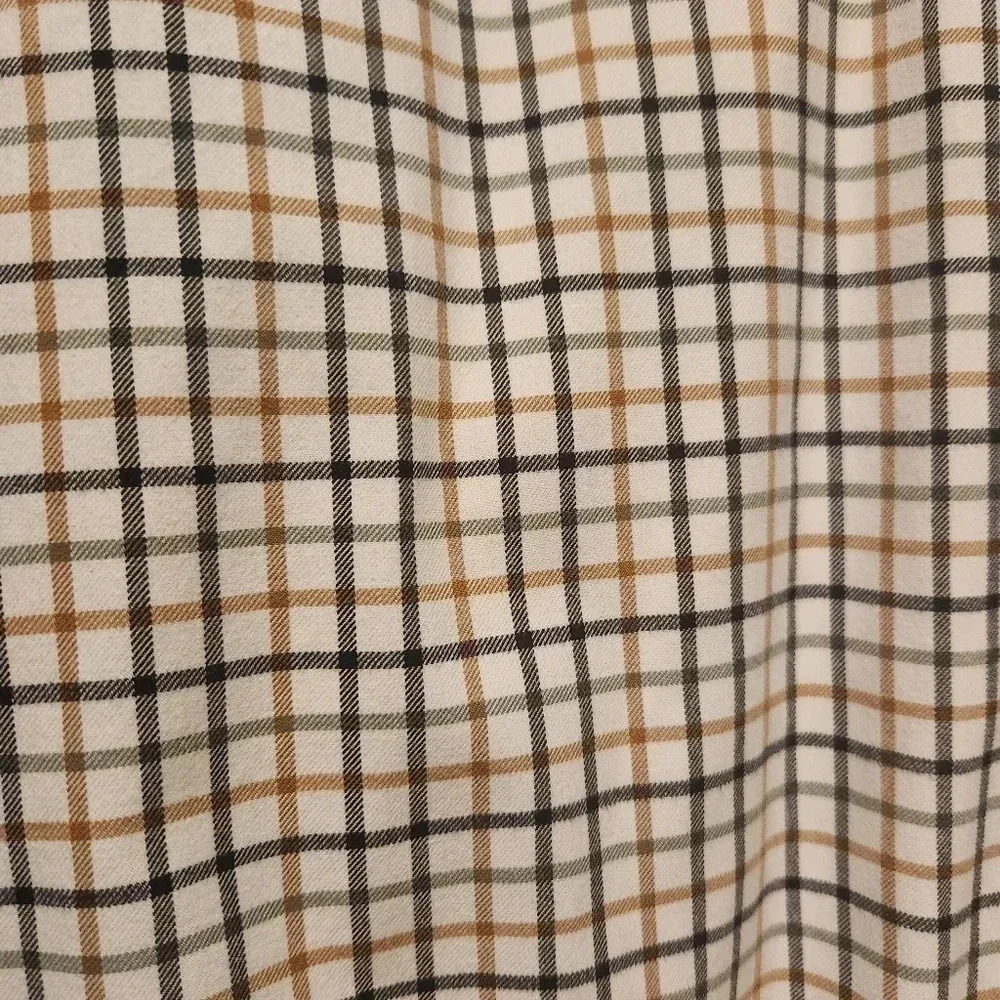 Eddie Bauer cream with multi colored stripes button-down shirt Size Small - Picture 5 of 7